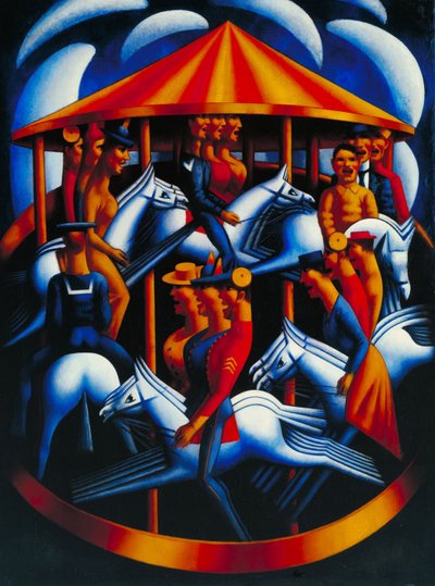 Merry-Go-Round by Mark Gertler